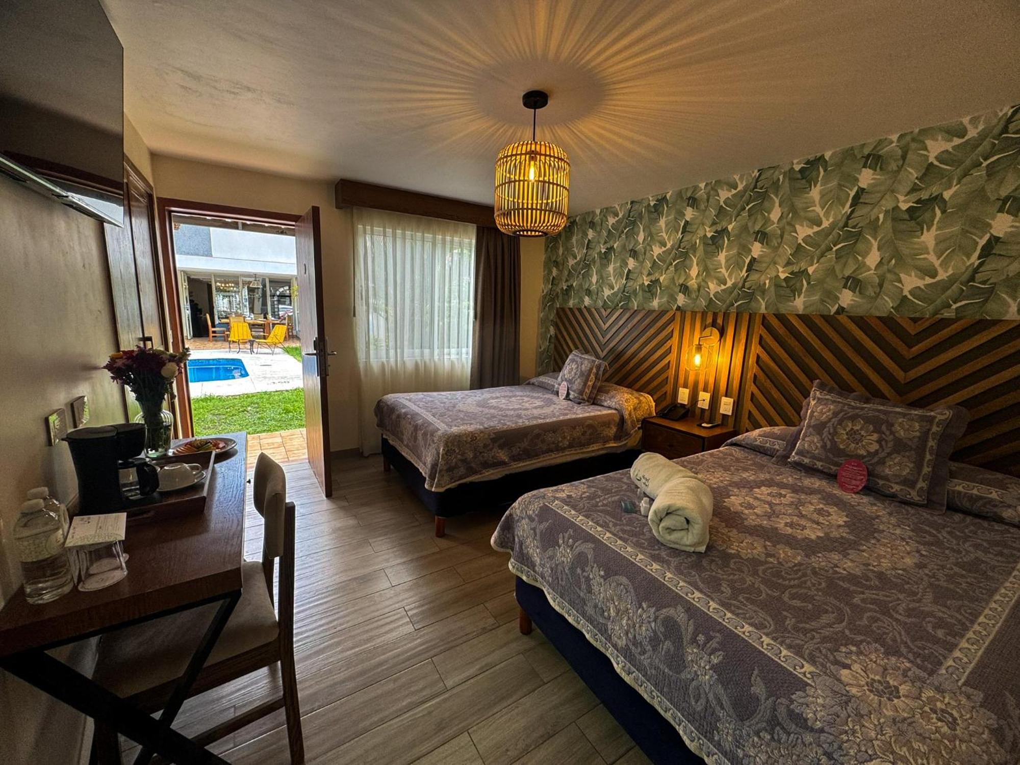 Double Room Two Double Beds